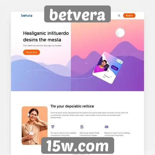 interface do site betvera é amigável e intuitiva