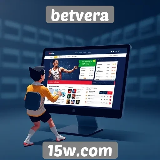 Experiência do usuário no site de apostas betvera